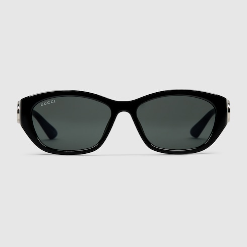 【良品】GUCCI グッチ スクエア　サングラス　Y2K GG1153 ロゴ スクエア サングラス（アジアン フィット） ・ブラック | GUCCI公式