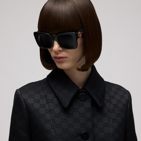 Square frame sunglasses