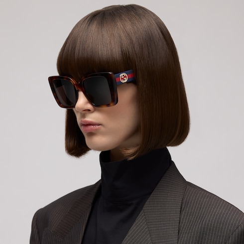 Square frame sunglasses