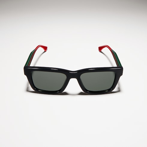 Rectangular frame sunglasses