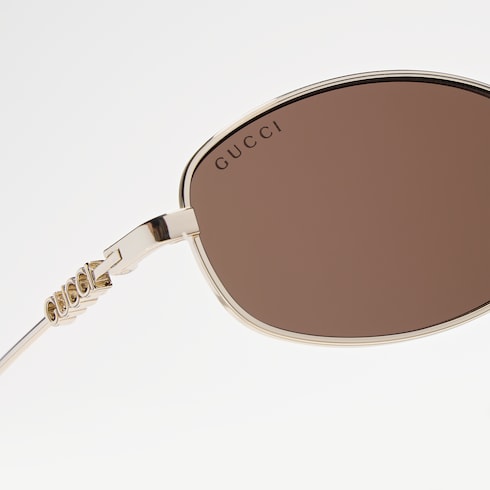 Lunettes de soleil ovales