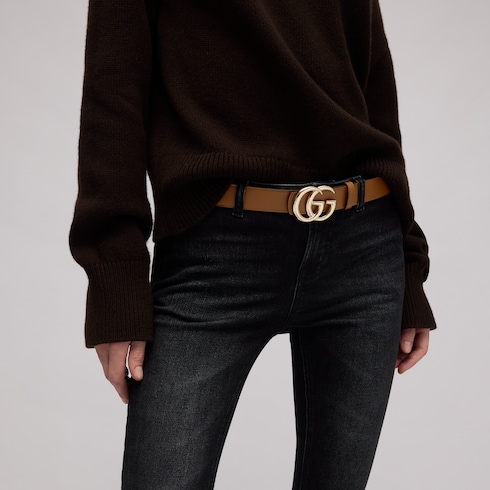 Ceinture réversible GG Marmont