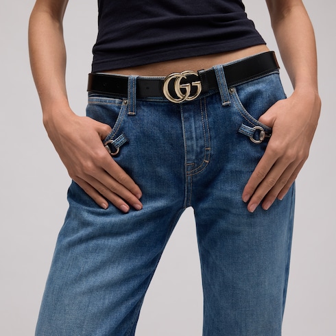 Cinturón GG Marmont reversible