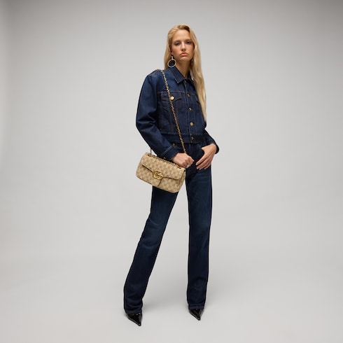 Jetset GG Marmont medium shoulder bag