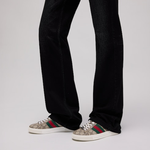 Gucci Ace Damensneaker mit Web