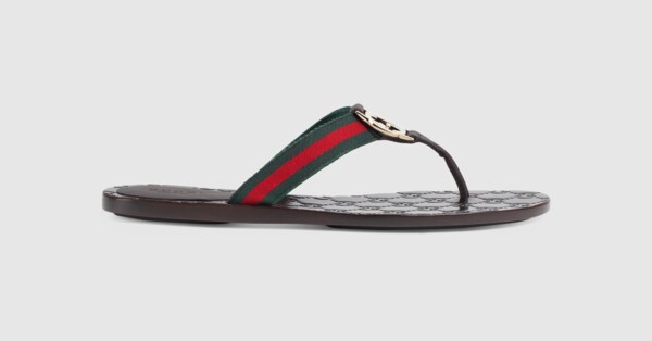 gucci women thong slides