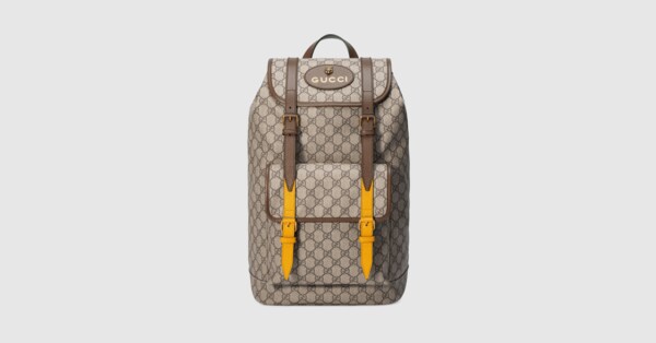 gucci soft supreme backpack