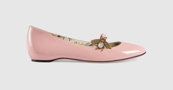 gucci bayadere ballet flats