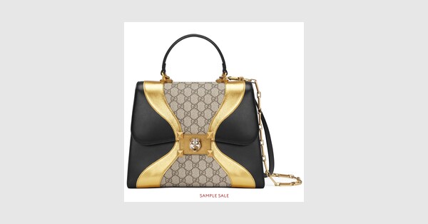 gold gucci bag