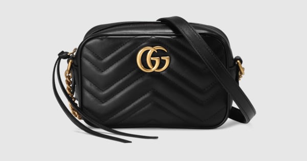 GG Marmont Matelassé Mini Bag Zip 