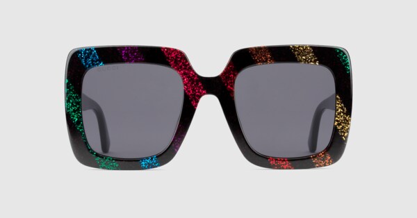 gucci glitter frames
