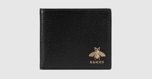 GUCCI 折りたたみ財布 蜂 国内発!送料無料!☆GUCCI グッチ ビー 蜂モチーフ 二つ折り財布