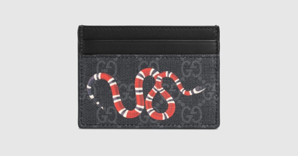 GUCCI カードケース ダブルG カードケースブラック レザー | GUCCI公式