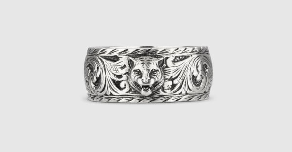 gucci angry cat ring