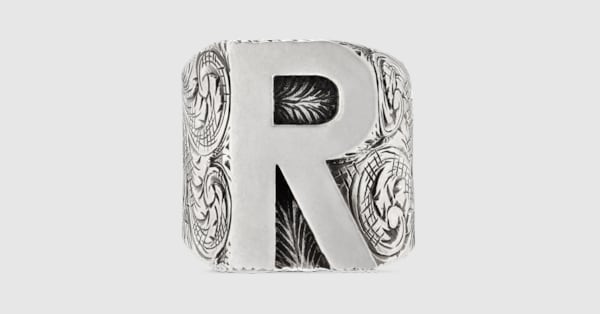 gucci ring letter