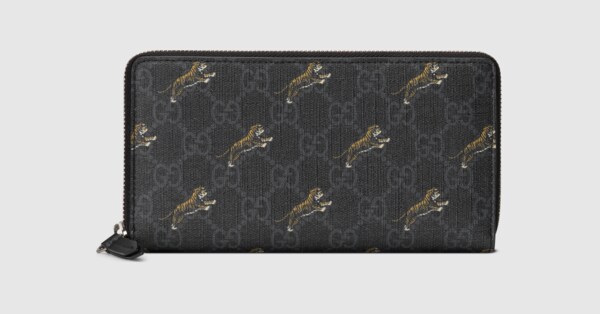 メンズ Skinny Leather Organizer Wristlet Gray アクセサリー ピエール 財布