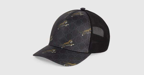 bee print gg supreme baseball hat