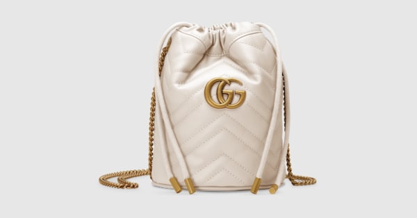 gucci gg marmont bucket bag