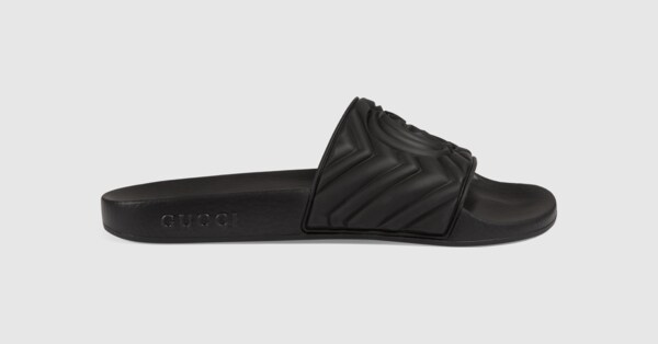gucci women's matelasse slides