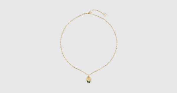 womens gold gucci necklace