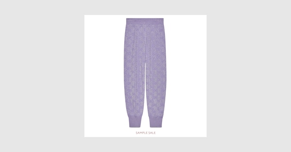 gucci purple pants