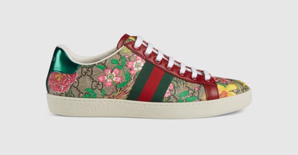 gucci ace red bottoms