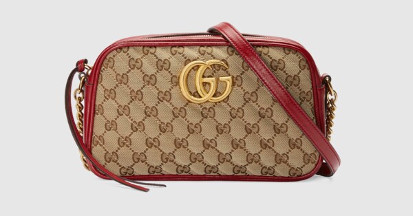 gucci camera bag red