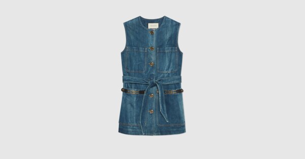 liberty blues denim vest