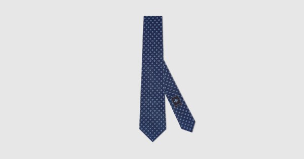 グッチ メンズ 小物GG＆シャムロック シルク ネクタイ | GUCCI® JP