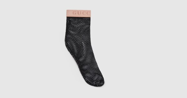 gucci fishnet socks