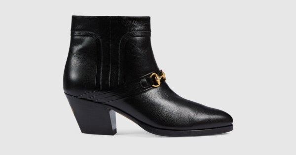 Gucci Women's boot with Interlocking G Horsebit. 7