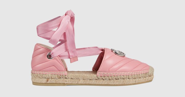 gucci espadrilles pink
