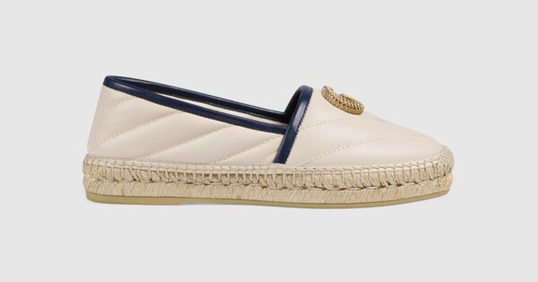 white gucci espadrilles