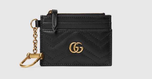 gucci card holder with chain