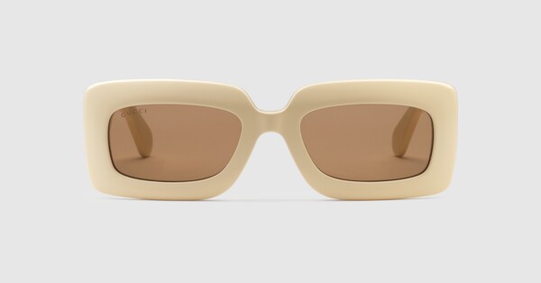 Gucci Rectangular-frame sunglasses. 2