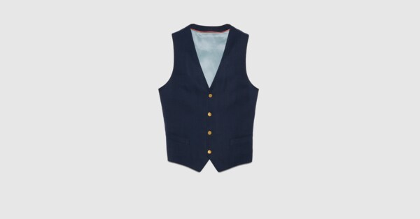 Gucci Viscose formal vest. 7 Gucci Viscose formal vest. 7