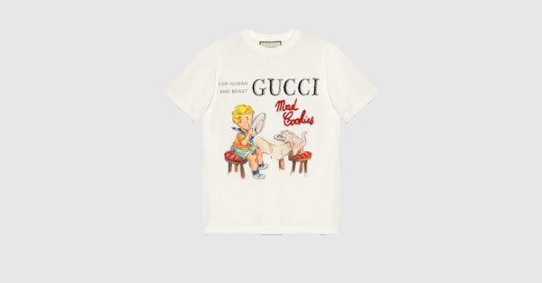 Gucci 'Mad Cookies' print T-shirt. 7