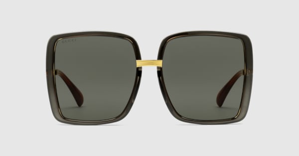 Gucci Oversize square-frame sunglasses. 1