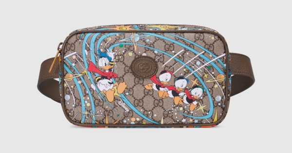 Gucci Disney x Gucci Donald Duck print belt bag. 12 Gucci Disney x Gucci Donald Duck print belt bag. 12