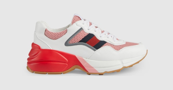 Gucci レディ ス スニーカー レザー キャンバス スエード レディ ス シューズ 靴 グッチ公式通販 Gucci Jp