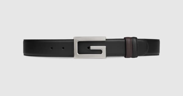 Belt with g outlet buckle