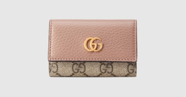 グッチレディース 財布・小物〔GGマーモント〕レザー キーケース