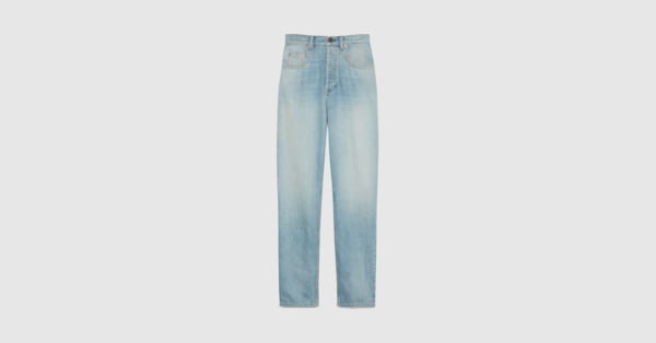 Gucci Doraemon x Gucci eco denim pant. 10