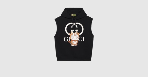 Gucci Doraemon x Gucci sleeveless sweatshirt. 5