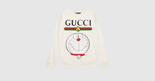 Gucci Doraemon x Gucci cotton sweatshirt. 5