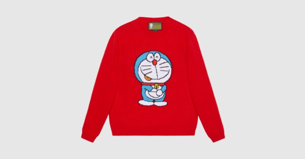 Gucci Doraemon x Gucci wool sweater. 8