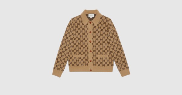 Gucci GG wool cardigan. 6