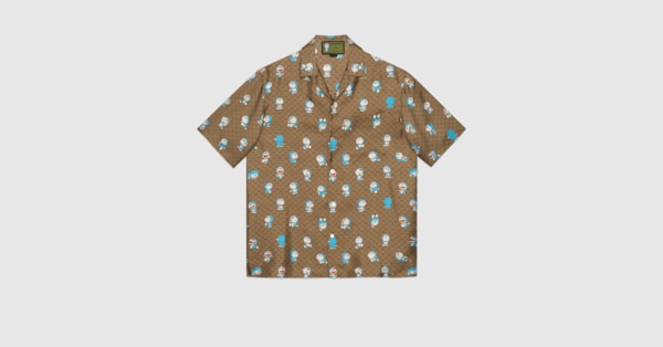 gucci short sleeve button up