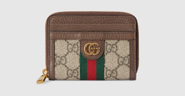 Gucci Ophidia Snake Skin Card Case