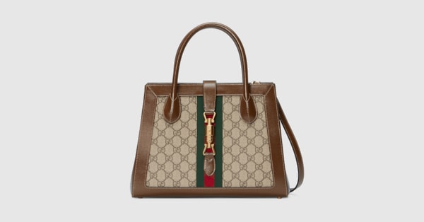 Jackie 1961 medium tote bag in GG Supreme canvas GUCCI Canada